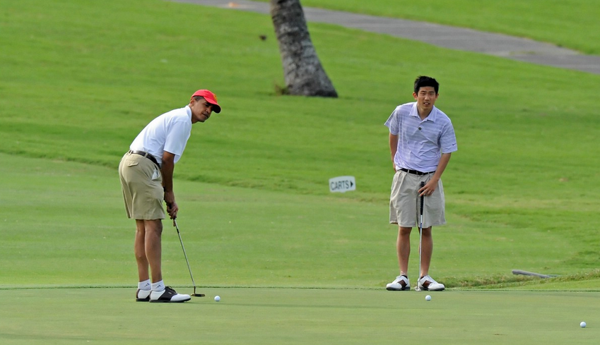 obama golf